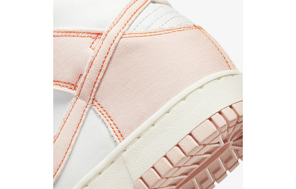  高帮 Dunk 一直深潮牌汇潮牌网店受鞋迷们的喜爱（粉牛仔 Dunk High 1985“Arctic Orange”配色鞋款亮相）