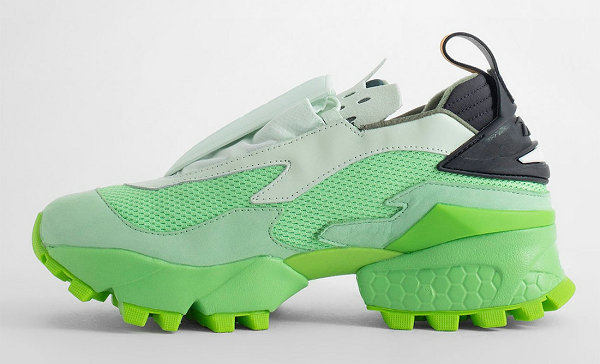 锐步 x Pyer Moss 全新联乘潮牌汇潮牌网 Experiment 4「Sushi Green」鞋款释出（锐步 x Pyer Moss 全新联乘 Experiment 4「Sushi Green」鞋款释出）