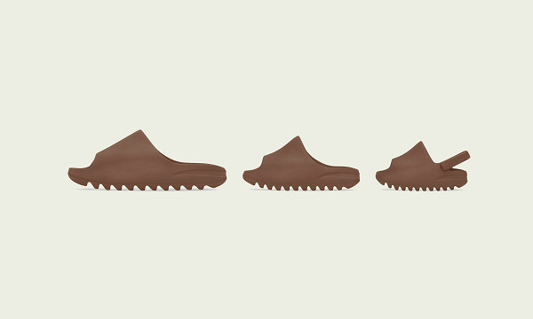 锯齿状外底依潮牌信息然是最大亮点（YEEZY SLIDE 全新“Flax”配色鞋款上市，亚麻质感）