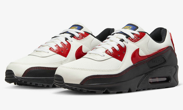  潮牌汇潮潮牌信息牌汇获悉（黑红漆皮 Air Max 90“Sail Red”配色鞋款即将来袭）