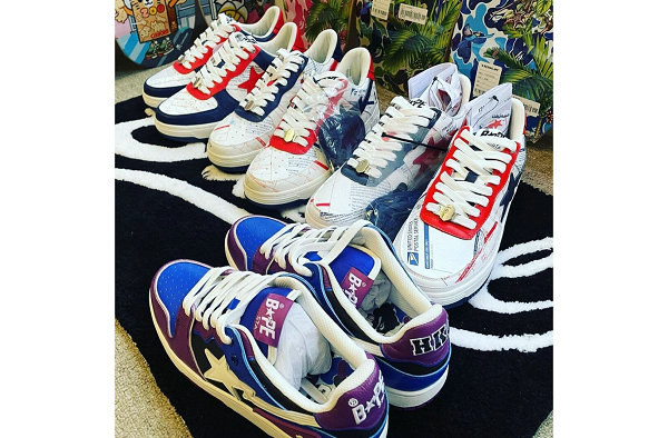  Bape x USPS 全新联名 BAPESTA潮牌信息 鞋款及服饰系列 预计本月 28 日上市（Bape x USPS 全新联名 BAPESTA 鞋款及服饰系列即将发售）