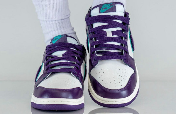  此番潮牌汇潮牌品牌潮牌网了解到（耐克 Dunk Low 全新“Chenille Swoosh”配色鞋款即将上架）