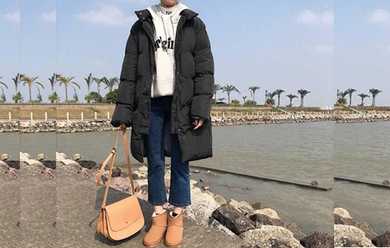 如果搭配长裙最好不要选择过长的鞋子 2022秋冬潮牌新款推荐（棉袄里面搭配什么衣服 这些搭配保暖又显高挑 ）