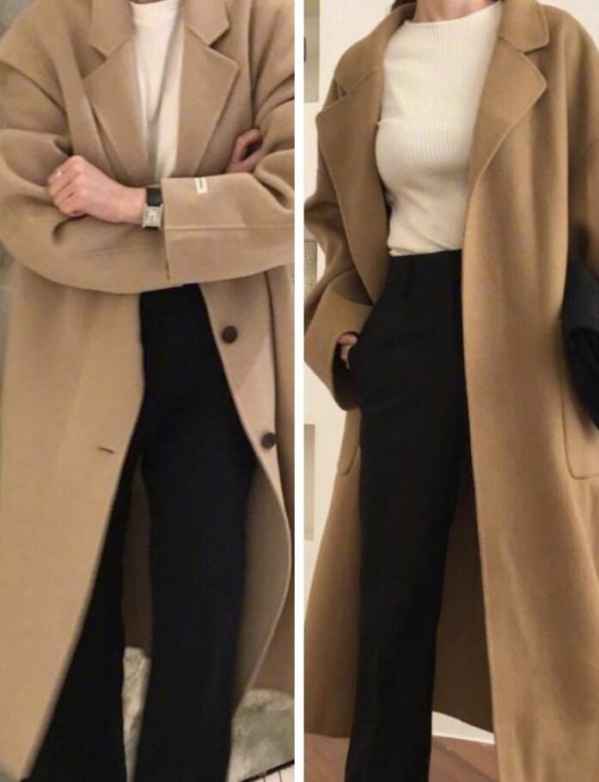 冬天就直接换成短靴 潮牌冬季如何御寒提醒（驼色大衣配什么打底衫最洋气 这么搭配满满的高级感 ）