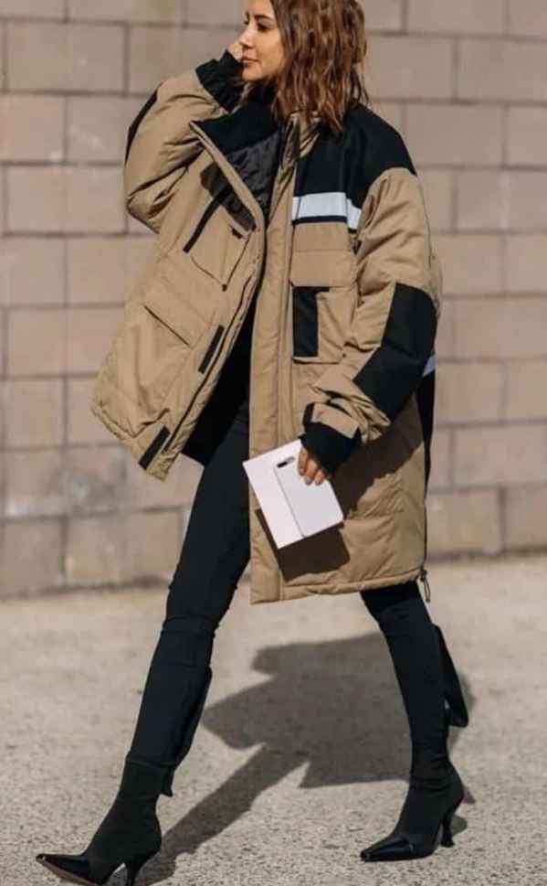 中长款羽绒服搭配什么鞋子 气场与美丽冬季也不甘落后  潮牌冬季如何御寒提醒（中长款羽绒服搭配什么鞋子 气场与美丽冬季也不甘落后 ）