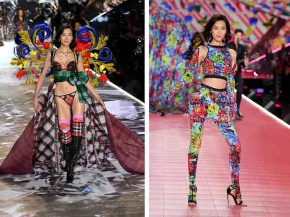 每人分到 2 套秀服哪种潮牌品牌比较好看？（2018维多利亚的秘密秀 中国的牡丹花床单刷屏维密秀 ）