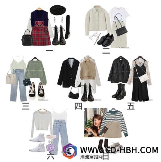 再用春秋必备的短版针织背心增加层次感 潮牌冬季如何御寒提醒（适合大学生的一周穿搭:充满活力和朝气的穿搭）