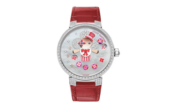 LV 路易威登全新“Tambour Slim Vivienne Jumping Hour”腕表释出 2022秋冬潮牌新款推荐（LV 路易威登全新“Tambour Slim Vivienne Jumping Hour”腕表释出）