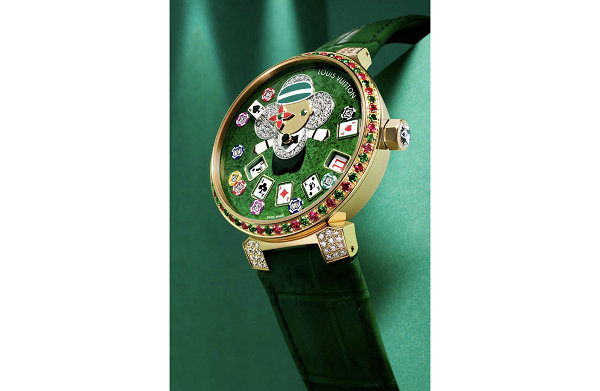 LV 路易威登全新“Tambour Slim Vivienne Jumping Hour”腕表释出 2022秋冬潮牌新款推荐（LV 路易威登全新“Tambour Slim Vivienne Jumping Hour”腕表释出）
