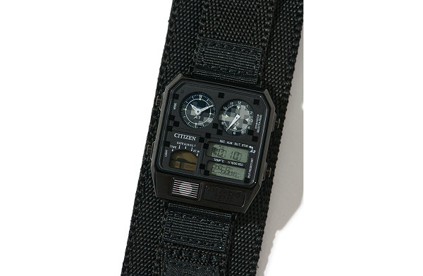 其中囊括了“ANA-DIGI TEMP”与“ECO-DRIVE”两种表型 2022秋冬潮牌新款推荐（Citizen 西铁城 x CHARI＆CO 全新联名系列开启预售）