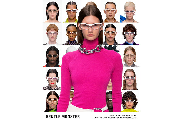 官方以“White Sun”命名该项目 2022秋冬潮牌新款推荐（Gentle Monster 2022 全新“White Sun”系列释出）