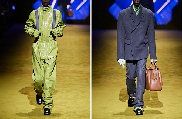 Prada 2022 秋季男装系列亮相秀场，向 10 年前「致敬」哪种潮牌品牌比较好看？（Prada 2022 秋季男装系列亮相秀场，向 10 年前「致敬」）