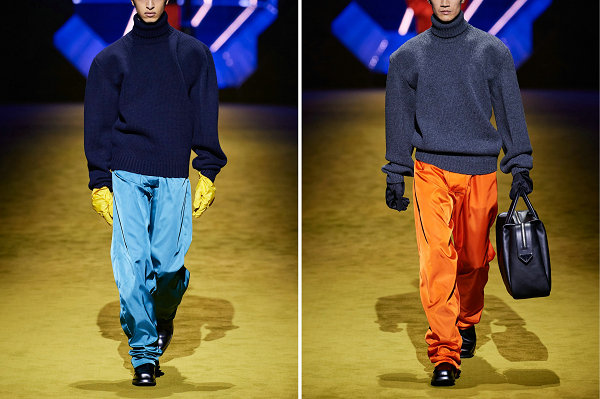 Prada 2022 秋季男装系列亮相秀场，向 10 年前「致敬」哪种潮牌品牌比较好看？（Prada 2022 秋季男装系列亮相秀场，向 10 年前「致敬」）
