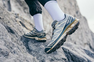 这一次 SALOMON 又再度为 XT-6 鞋履炮制了全新炫酷版本哪种潮牌品牌比较好看？（萨洛蒙 XT-6 全新「迷雾蓝」配色鞋款即将上市，冷峻岩石）