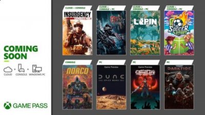  微软公布了Xbox Game Pass 11月下旬在主机/PC/安卓端新增游戏阵容 2022冬季潮牌新款推荐（XGP 11月下旬新增游戏公布 《沙丘：香料战争》等）