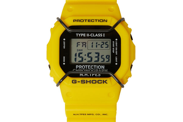 带来最新最新作品「DW-5600NH22-9JR」 潮牌游戏互动（N.HOOLYWOOD x G-SHOCK最新联名表款DW-5600发布）
