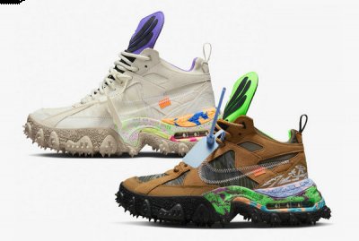 Off-White x Nike Air Terra Forma 作为 VIRGIL ABLOH「遗作」登场 潮牌游戏互动（Off-White x Nike Air Terra Forma 联名鞋款发售日期确定）