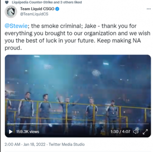 Liquid官宣：Stewie2K已离开队伍哪种潮牌品牌比较好看？（Liquid官宣：Stewie2K已离开队伍）