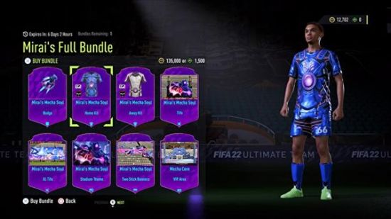 而Mirai是一位新手机师 街拍潮牌推荐（《FIFA 22》氪金装饰品道具开卖，满眼的机漫风格）
