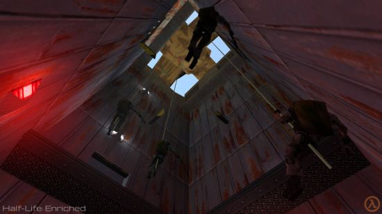 粉丝自制《半条命：强化版》Mod公布 强化画面 潮牌游戏互动（粉丝自制《半条命：强化版》Mod公布 强化画面）