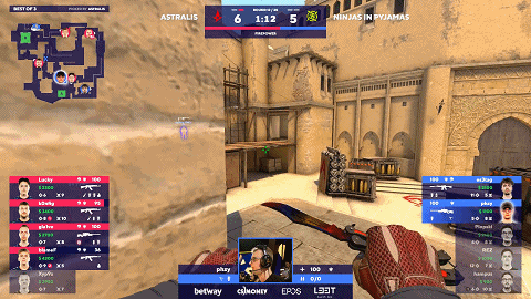 次局gla1ve梅开二度 潮牌游戏互动（逆风不馁，战至终章！Astralis 2:1淘汰NIP）