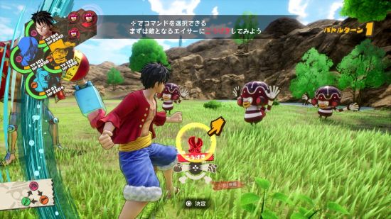 “草帽路飞”率领着伙伴“草帽一伙”航行于海上哪种潮牌品牌比较好看？（《海贼王：时光旅诗》TGS试玩发布 新截图公开）