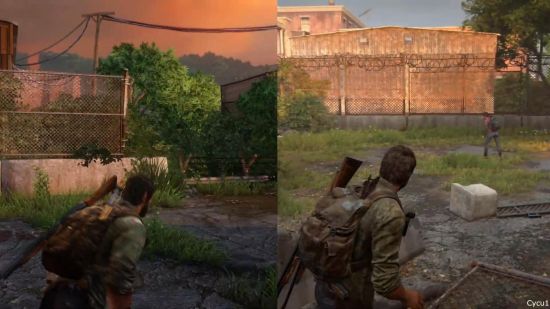 《最后生还者》重制版与PS4版对比 比尔小镇更美 潮牌游戏互动（《最后生还者》重制版与PS4版对比 比尔小镇更美）
