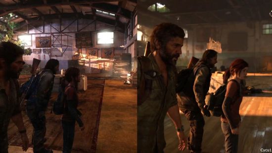 《最后生还者》重制版与PS4版对比 比尔小镇更美 潮牌游戏互动（《最后生还者》重制版与PS4版对比 比尔小镇更美）