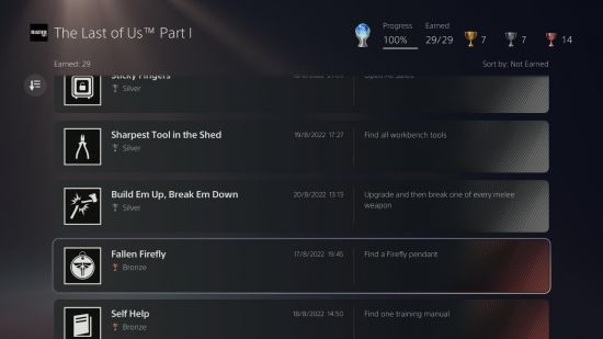  在《最后生生者2》中 2022冬季潮牌新款推荐（《最后的生还者》PS5重制版奖杯曝光 移除了难度和新游戏+奖杯）