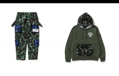 以 A BATHING APE® 经久不衰的迷彩元素 2022冬季潮牌新款推荐（BAPE x UNDEFEATED 最新联名单品即将发售）
