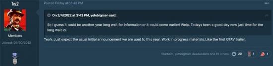 会从《GTA：三部曲 最终版》中汲取失败经验 2022冬季潮牌新款推荐（传R星年内公布《GTA6》首支预告 含实机画面非纯CG）