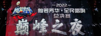 西安国颂文化传播有限公司携手各界有志之士 玩家最喜爱潮牌有哪些？（2022《灿若芳华·全民唱响》总决赛·巅峰之夜）