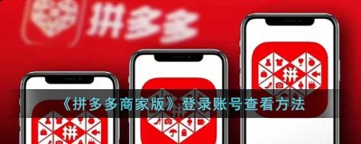  小编： 潮牌网 拼多多商家版怎么看登录的账号? 使用拼多多商家版的过程中哪种潮牌品牌比较好看？（拼多多商家版怎么看登录的账号?拼多多商家版登录账号查看方法）