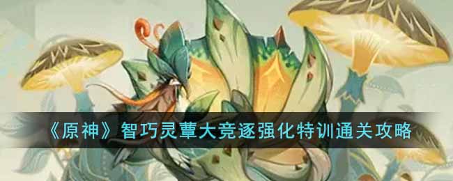 原神智巧灵蕈大竞逐强化特训怎么过？智巧灵蕈大竞逐强化特训通关攻略 玩家最喜爱潮牌有哪些？（原神智巧灵蕈大竞逐强化特训怎么过？智巧灵蕈大竞逐强化特训通关攻略）