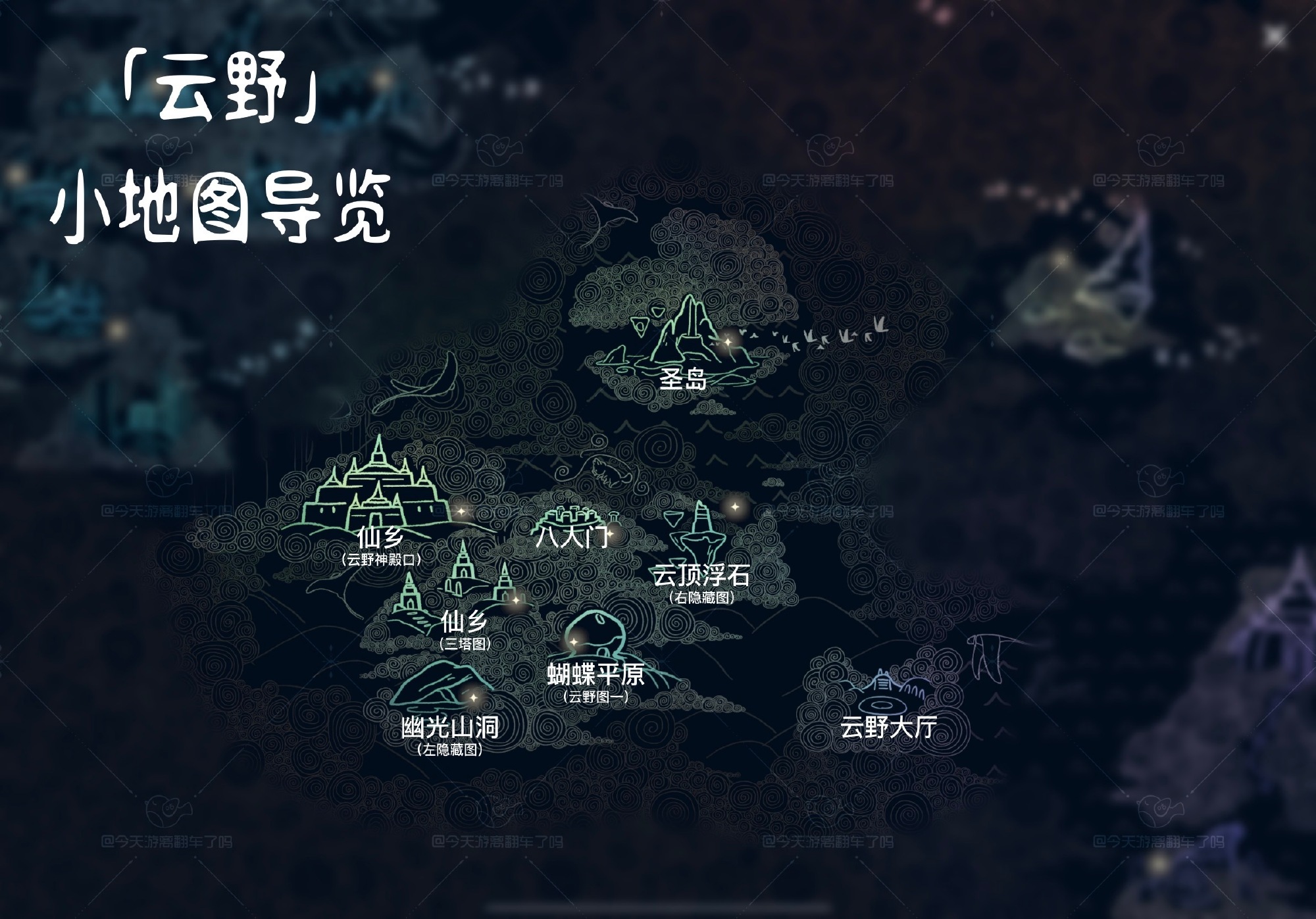  小编： 潮牌网 光遇 地图神坛小地图怎么看？光遇地图神坛系统可以帮助玩家更好地在光遇世界中探索 玩家最喜爱潮牌有哪些？（光遇地图神坛小地图怎么看？地图神坛小地图）