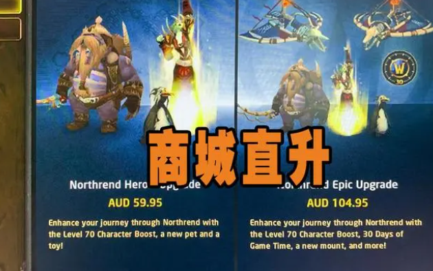 玩家还能与该海象人互动哪种潮牌品牌比较好看？（魔兽世界wlk直升70级价格 魔兽WLK直升70级礼包赠送新坐骑和宠物）