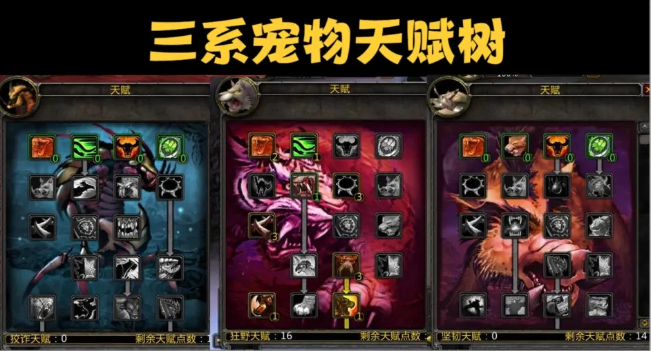 给宠物增加了天赋树 玩家最喜爱潮牌有哪些？（巫妖王之怒猎人最强宠物 猎人宠物机制详解足以应对80级各种玩法）
