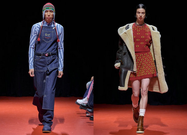 KENZO 再将传统日式美学揉合美式工作服、英式摇滚态度哪种潮牌品牌比较好看？（KENZO 2023 秋冬系列正式发布）