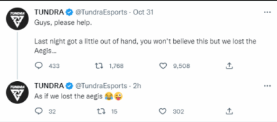 Dota2 Ti11冠军队弄丢的不朽盾找到了 原来是乌龙一场 潮牌冬季如何御寒提醒（Dota2 Ti11冠军队弄丢的不朽盾找到了 原来是乌龙一场）