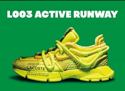 感兴趣的话届时可 LACOSTE 店铺关注一下 2022冬季潮牌新款推荐（法国鳄鱼 LACOSTE L003 新荧光绿配色鞋款即将发布）