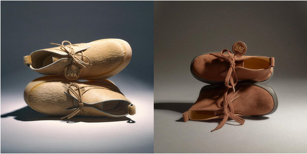  ZARA x Clarks 全新合作鞋款系列 目前已登陆 ZARA 官方网站以及线下卖场 2022冬季潮牌新款推荐（ZARA x 其乐全新联名鞋款系列发售）