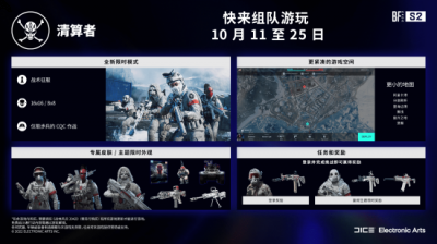 战地风云2042公布清算者限时活动预告 10月11日至10月25日开启 玩家最喜爱潮牌有哪些？（战地风云2042公布清算者限时活动预告 10月11日至10月25日开启）
