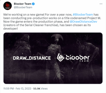 游戏的合作开发商为Draw Distancee 玩家最喜爱潮牌有哪些？（Bloober team恐怖游戏新作概念图公布 开始进入制作阶段）