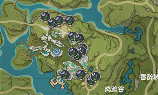 主要是在主城中可以采集到 潮牌游戏互动（原神3.0版本帕蒂沙兰在哪里？原神帕蒂沙兰分布位置一览）