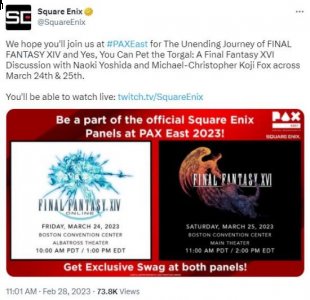 SE将参加PAXEast展会 《最终幻想14》及《最新幻想16》最新消息 哪种潮牌品牌比较好看？（SE将参加PAXEast展会 《最终幻想14》及《最新幻想16》最新消息）