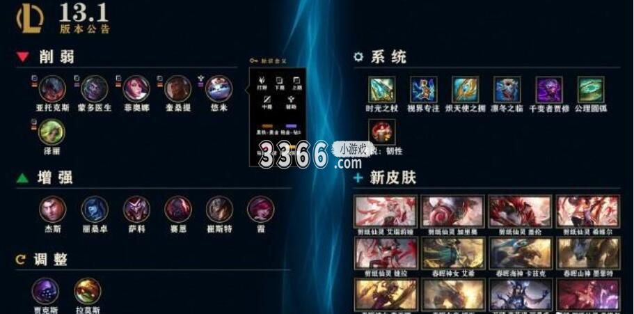限时回归：2023年1月12日-2023年2月22日6：59 9、「英雄联盟剪纸仙灵皮肤」及其炫彩 2022冬季潮牌新款推荐（LOL最新维护公告 云顶之弈13.1最新维护公告）