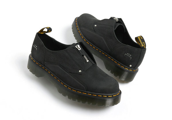 A-COLD-WALL* x Dr.Martens 1461 BEX LOW 联名鞋款发布 哪种潮牌品牌（A-COLD-WALL* x Dr.Martens 1461 BEX LOW 联名鞋款发布）