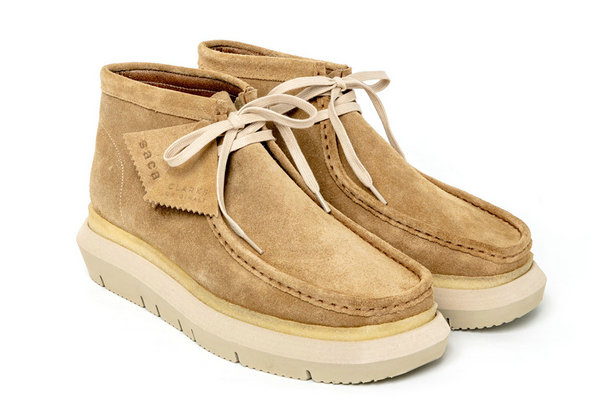 sacai x Clarks Originals Wallabee 联名鞋款1.jpg