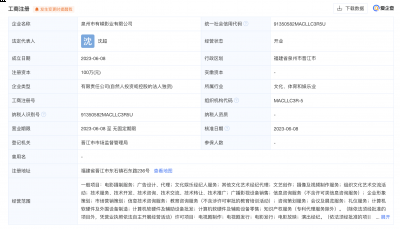 爱企查显示韩寒于泉州投资成立电影公司 注册资本100万元 哪种潮牌品牌（爱企查显示韩寒于泉州投资成立电影公司 注册资本100万元）