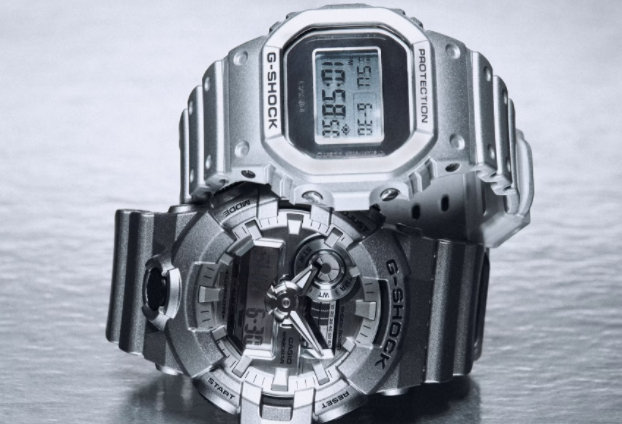 使用半透明材料呈现来表盘 喜爱潮牌有哪些（G-SHOCK 复古未来风格「Forgotten Future」系列手表发布）